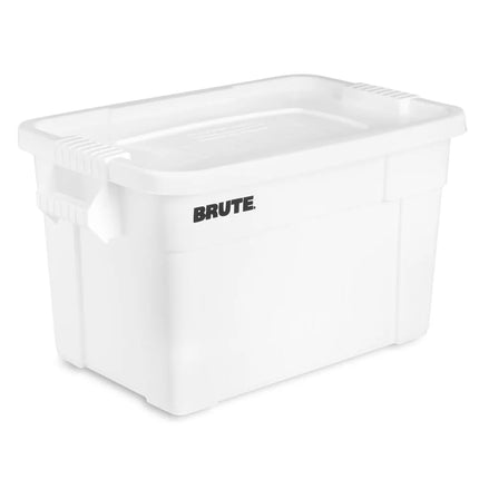 Khay Đựng Bát Đĩa Rubbermaid FG9S3100 BRUTE® Có Nắp 70.9 x 44.2 x 38.1 cm Trắng