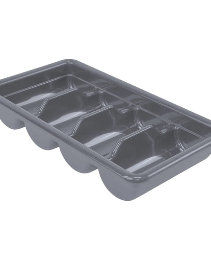 Khay Đựng Chén Dĩa Quantum Food Service 51.9 x 28.9 x 9.5 cm Xám (FSB-20113)