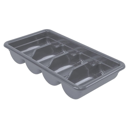 Khay Đựng Chén Dĩa Quantum Food Service 51.9 x 28.9 x 9.5 cm Xám (FSB-20113)