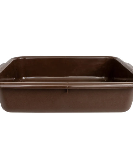 Khay Đựng Chén Dĩa Tablecraft 1529BR 54.6 x 40 x 12.7 cm Nâu