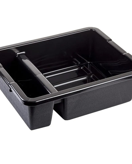 Khay Đựng Chén Dĩa Tablecraft 1547B 2 Ngăn 54.6 x 43.2 x 17.8 cm Màu Đen