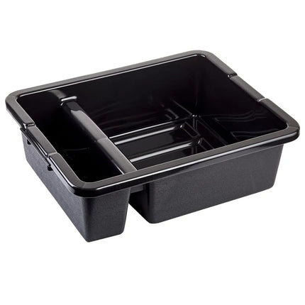 Khay Đựng Chén Dĩa Tablecraft 1547B 2 Ngăn 54.6 x 43.2 x 17.8 cm Màu Đen
