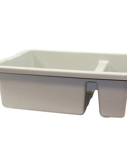 Khay Đựng Chén Dĩa Tablecraft 1547G 2 Ngăn 54.6 x 43.2 x 17.8 cm Xám