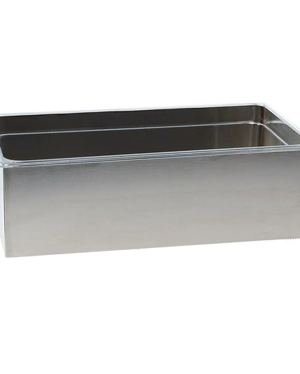 Khay Đựng Đá Cal-Mil 22064-12-55 Kèm Khay Nhựa Trong - 50.8 cm x 30.5 cm x 15.2 cm, Khung Inox