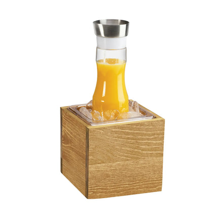 Khay Đựng Đá Chữ Nhật Cal-Mil 3360-6 - 19.7 cm x 17.8 cm x 17.8 cm, Nhựa Trong