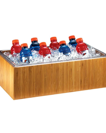 Khay Đựng Đá Chữ Nhật Cal-Mil 475-12-60 - 50.8 cm x 30.5 cm x 16.5 cm, Tre