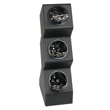 Khay Đựng Dao Dĩa 3 Ngăn Dispense-Rite VSCH-3BT 15.2 cm x 53.7 cm Polystyrene Màu Đen