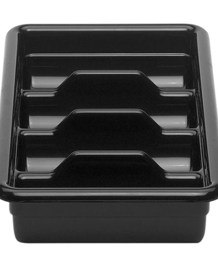 Khay Đựng Dao Dĩa 4 Ngăn Cambro 1120CBR110 Nhựa Màu Đen