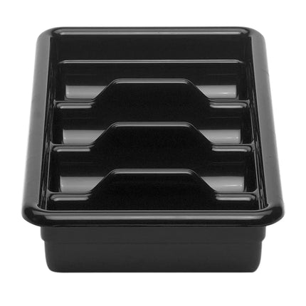 Khay Đựng Dao Dĩa 4 Ngăn Cambro 1120CBR110 Nhựa Màu Đen
