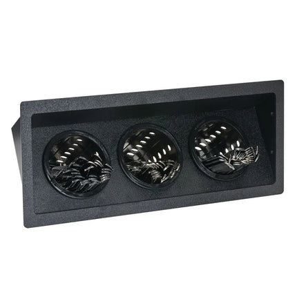 Khay Đựng Dao Muỗng Nĩa Âm Bàn Dispense-Rite FMSH-3BT 3 Ngăn 44.8 x 22.2 x 19.1 cm Nhựa Màu Đen