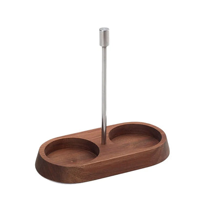 Khay Đựng Gia Vị 2 Ngăn American Metalcraft CADDYW2 - Gỗ Acacia