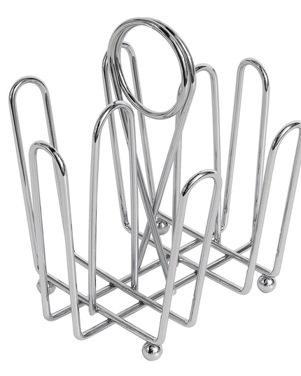 Khay Đựng Gia Vị Chữ Nhật 4 Ngăn Tablecraft 597C Dây Thép Mạ Chrome