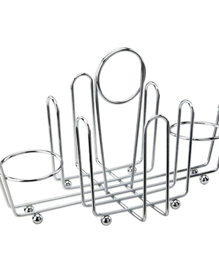 Khay Đựng Gia Vị Chữ Nhật 4 Ngăn Winco WH-1 - Dây Kim Loại Mạ Chrome