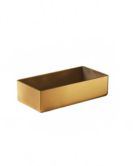 Khay Đựng Gia Vị Chữ Nhật American Metalcraft GPT3 - Inox, Vàng