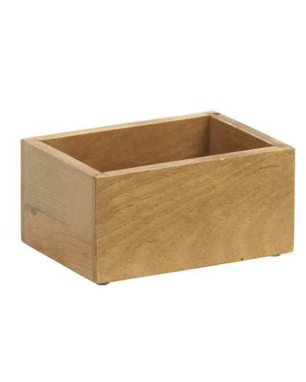 Khay Đựng Gia Vị Chữ Nhật Cal-Mil 3829-99 - 18.4 x 13.3 x 27.9 cm, Gỗ Sồi