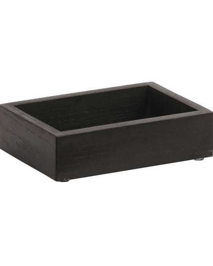 Khay Đựng Gia Vị Chữ Nhật Cal-Mil 3932-87 18.4 x 14 x 16.5 cm Gỗ Đen