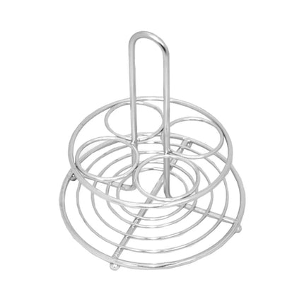 Khay Đựng Gia Vị Tròn 4 Ngăn Service Ideas STOH4 Thép Không Gỉ