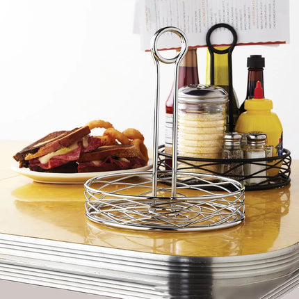 Khay Đựng Gia Vị Tròn American Metalcraft RBNB17 Dây Thép Đen