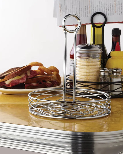 Khay Đựng Gia Vị Tròn American Metalcraft RBNC27 Dây Thép Chrome