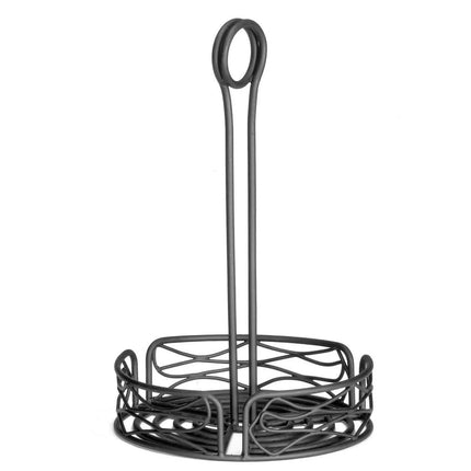 Khay Đựng Gia Vị Tròn Tablecraft BK2780 Kim Loại Đen