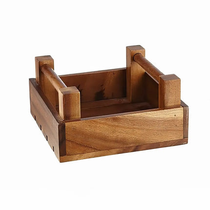 Khay Đựng Gia Vị Vuông Churchill ZCAWSQRC1 20 cm Art De Cuisine® Gỗ Nâu
