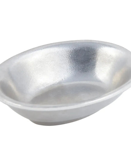 Khay Đựng Khoai Tây Nướng Bon Chef 5029 Hình Oval 177 ml - Nhôm Lớp Mạ Pewter-Glo