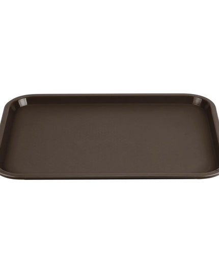 Khay Đựng Thức Ăn Nhanh Nhựa Vollrath 86111 40.6 cm x 30.5 cm Nâu
