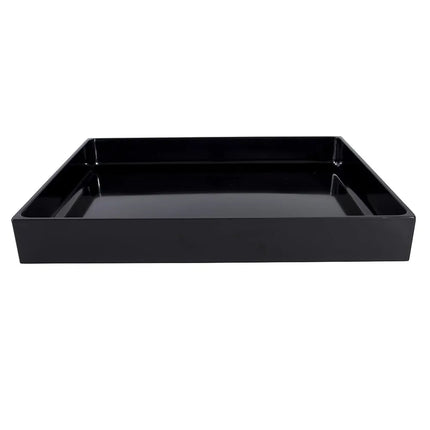 Khay Đựng Thực Phẩm Chữ Nhật Elite Global Solutions M12152-B Melamine Đen 38.1 x 30.5 x 5.1 cm