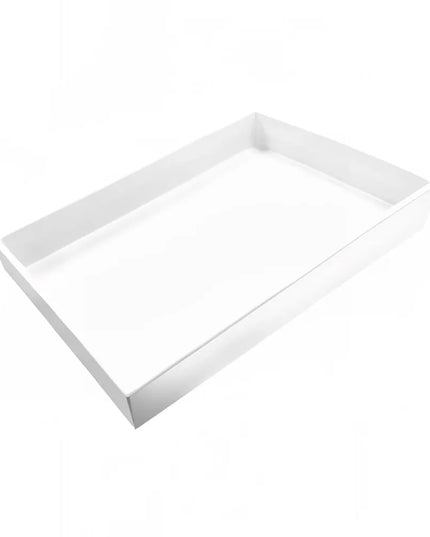 Khay Đựng Thực Phẩm Chữ Nhật Elite Global Solutions M12152-W Melamine Trắng 38.1 x 30.5 x 5.1 cm