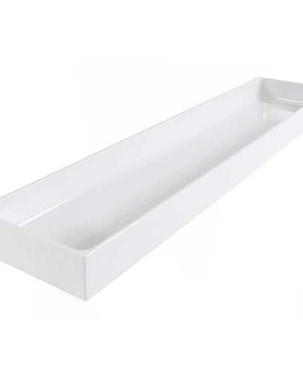 Khay Đựng Thực Phẩm Chữ Nhật Elite Global Solutions M6302-W Melamine Trắng 76.2 x 15.2 x 5.1 cm