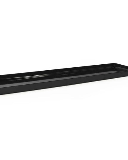 Khay Đựng Thực Phẩm Chữ Nhật Elite Global Solutions M8301-B Melamine Đen 76.2 x 20.3 x 3.2 cm