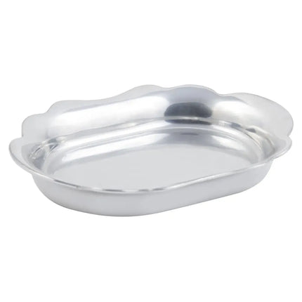 Khay Hứng Nước Làm Lạnh Rượu Bon Chef 4028 - 14.9 x 20.3 cm, Nhôm, Hoàn Thiện Pewter Glo