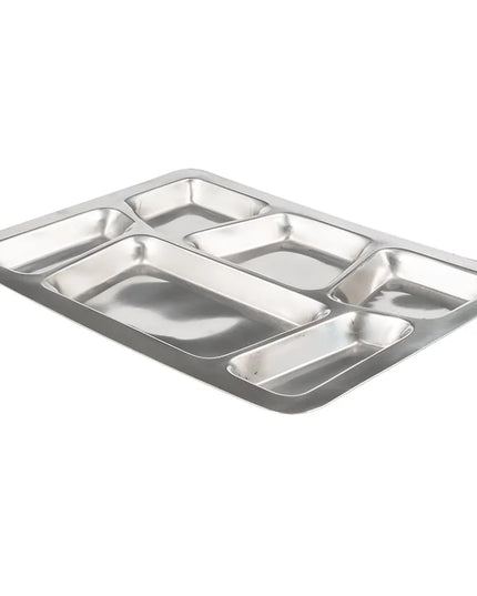 Khay Inox Hình Chữ Nhật Winco SMT-2 6 Ngăn, 39.4 x 29.2 cm