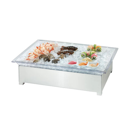 Khay Làm Lạnh Chữ Nhật Cal-Mil 3033-55 52.1 cm x 52.1 cm x 21.6 cm, Inox