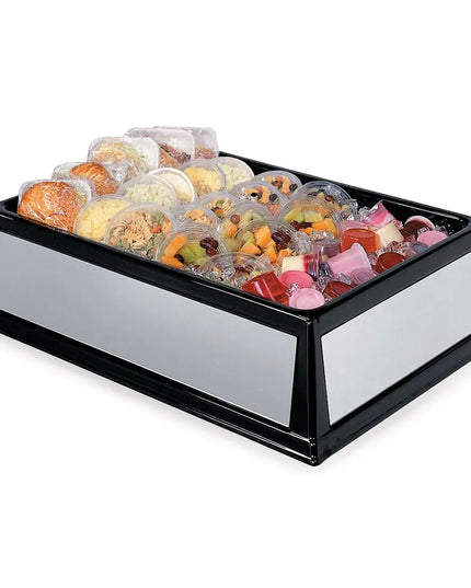 Khay Làm Lạnh Chữ Nhật Geneva 299 66 cm x 45.7 cm x 15.2 cm, Nhựa, Bạc