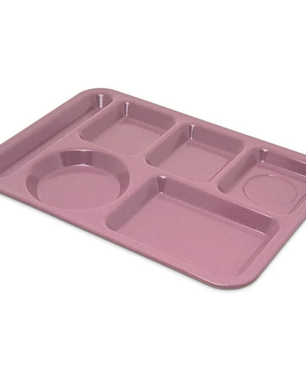 Khay Melamine Chữ Nhật Chia 6 Ngăn Carlisle 4398193 35.6 cm x 25.4 cm Màu Rose Granite