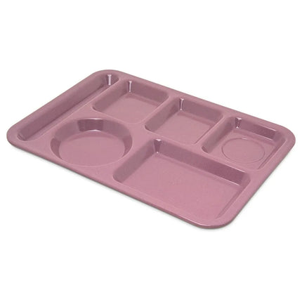 Khay Melamine Chữ Nhật Chia 6 Ngăn Carlisle 4398193 35.6 cm x 25.4 cm Màu Rose Granite