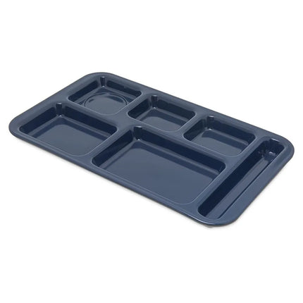 Khay Melamine Chữ Nhật Chia 6 Ngăn Carlisle 4398250 38.1 cm x 22.9 cm Màu Xanh Đậm