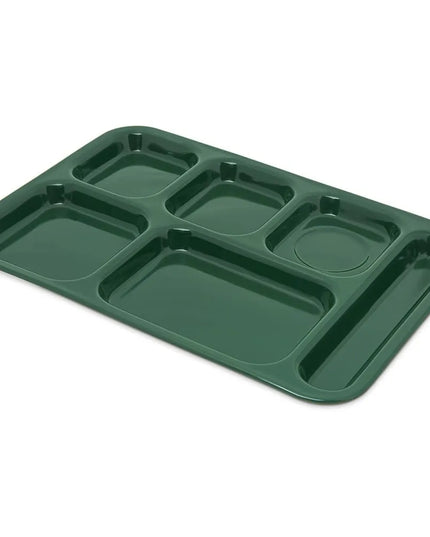 Khay Melamine Chữ Nhật Chia 6 Ngăn Carlisle 4398808 36.8 cm x 25.4 cm Màu Xanh Rừng