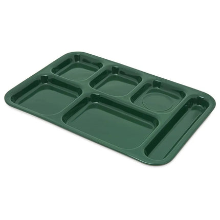 Khay Melamine Chữ Nhật Chia 6 Ngăn Carlisle 4398808 36.8 cm x 25.4 cm Màu Xanh Rừng