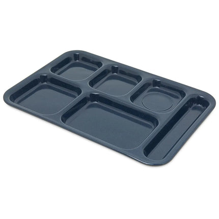 Khay Melamine Chữ Nhật Chia 6 Ngăn Carlisle 4398835 36.8 cm x 25.4 cm Màu Cafe Blue