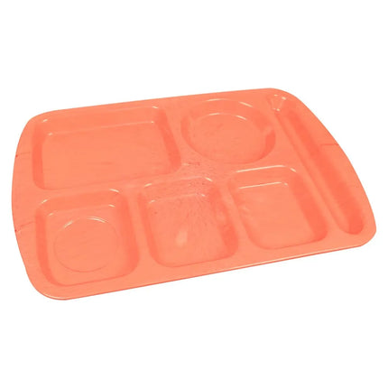 Khay Melamine Chữ Nhật Chia 6 Ngăn Carlisle 586500 36.8 cm x 25.4 cm Màu Variegated
