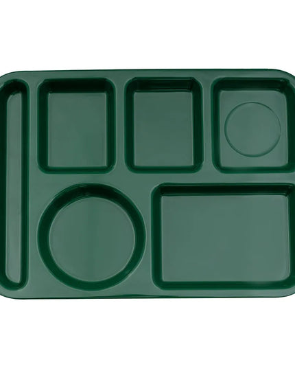 Khay Melamine Chữ Nhật GET TL-151-HG 6 Ngăn 37.5 x 24.1 cm Màu Hunter Green