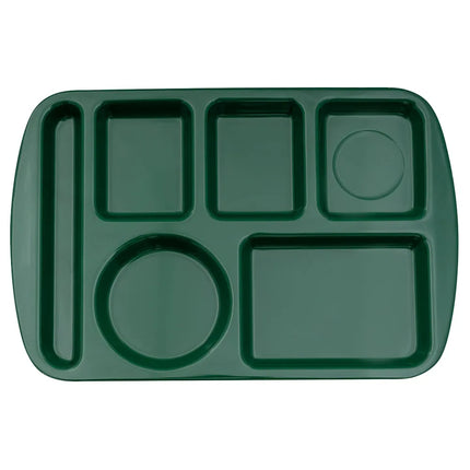 Khay Melamine Chữ Nhật GET TL-151-HG 6 Ngăn 37.5 x 24.1 cm Màu Hunter Green