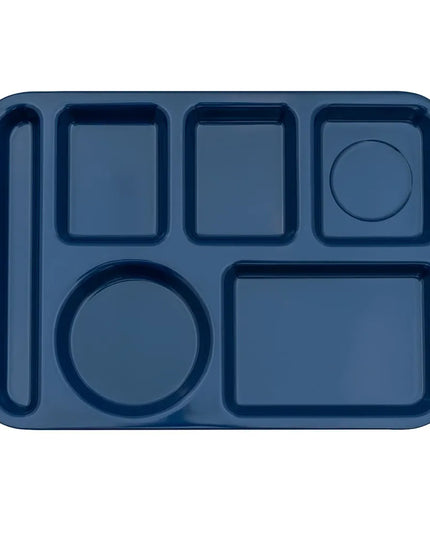Khay Melamine Chữ Nhật GET TL-151-NB 6 Ngăn 37.5 x 24.1 cm Màu Xanh Navy