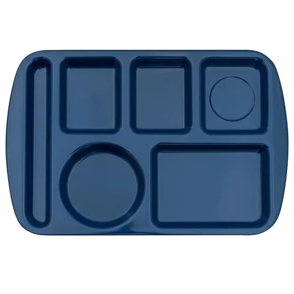 Khay Melamine Chữ Nhật GET TL-151-NB 6 Ngăn 37.5 x 24.1 cm Màu Xanh Navy