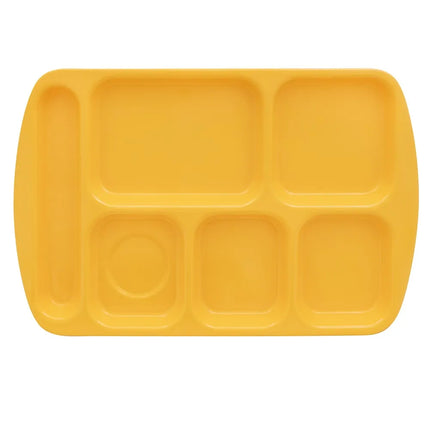 Khay Melamine Chữ Nhật GET TR-151-BY 6 Ngăn 39.4 x 25.1 cm Màu Vàng Sáng