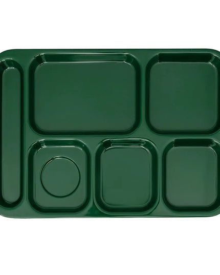 Khay Melamine Chữ Nhật GET TR-151-HG 6 Ngăn 39.4 x 25.1 cm Màu Hunter Green