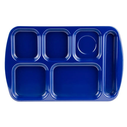 Khay Melamine Chữ Nhật GET TR-151-NB 6 Ngăn 39.4 x 25.1 cm Màu Xanh Navy