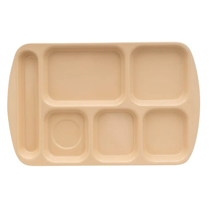 Khay Melamine Chữ Nhật GET TR-151-T 6 Ngăn 39.4 x 25.1 cm Màu Tan
